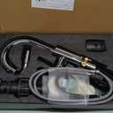 FORIOUS Chrome Bathroom Faucet with Pull Down Sprayer, Single Hole Bar Sink Faucet 1 Hole with Pop Up Drain Hose, Suitable for Bathroom, RV,Vanity, Restroom & Utility Sink