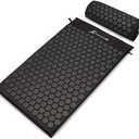 ProsourceFit Acupressure Mat and Pillow Set for Back/Neck Pain Relief and Muscle Relaxation
