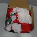 Juegoal Christmas Inflatables Outdoor Decorations, 5FT Inflatable Snowman in Xmas Stocking, Lighted Blow Up Snowman Standing on Christmas Socks with Built in Lights for Holiday Lawn Yard Garden Decor