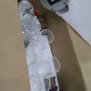 Rechargeable Battery Wall Sconce Set of Two, 8000mAh Wireless, Dimmable, Timer, Remote, Touch Control, 3000K, USB-C Charging for Living Room Gold with White Lampshade (Include 4 Special Bulbs)