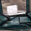 Outdoor Heated Cat House in Winter,Extremely Insulated & Weatherproof,Elevated Feral Cat Shelter with Waterproof Eaves & Escape Door for Outside Stray Barn Cat (Dark Green, XL) (29.1"L x 16.9"W x 20.5"H)