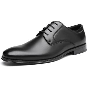 DECARSDZ Mens Classic Formal Oxford Lace-up Patent Leather Shoe for Men Wedding Suit Tuxedo Dress Shoes Size 10W