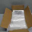 Spartan Industrial - 6" X 9" (1000 Count) Self Seal Clear Poly Bags with Suffocation Warning for Packaging, Shipping - Permanent Adhesive