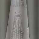 seenda Wireless Keyboard and Mouse Combo, Rechargeable Quiet Keyboard Mouse, Sleek and Ultra Thin Design, Full-Size with Number Pad for Windows, Laptop, PC, Notebook, Desktop- Silver and White