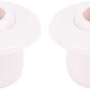 Tyenaza 2Pcs Spa Jet Fitting 20mm Push in Diameter Enhanced Comfort PVC Pool Hot Tub Eyeball Jet Nozzle Fitting for 40mm Pipe