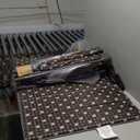 Pamo Babe Portable Crib Baby Playpen with Mattress and Carry Bag Grey
