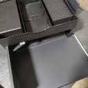 gianotter Dual Monitor Stand Riser, Desk Organizer With Drawer and 2 Pen Holders, Computer Monitor Stand, Shelf for Top of Desk, Black