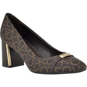 Calvin Klein Women's Unesta (7, Brown Logo 200)