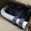 AQUASTRONG 16in Sand Filter Pump for Above Ground Pool with Timer, 3/4 HP Pool Pumps Above Ground 3800 GPH for Pools up to 16000 GAL, Pool Filter with 6-Way Valve, Improved Circulation and Filtration