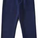 Boys Dress Pants for Wedding Toddler Kids School Uniforms Pants with Adjustable Waist Blue Size /, 10