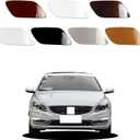 Car Front Bumper Headlight Washer Cover Compatible with Volvo S60 2014 2015 2016 Headlight Washer Nozzles Cover 39820312 39820330 Water Spray Cover Unpainted Right Passenger Side