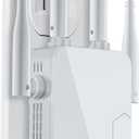 WiFi Extender Internet Booster, 10000 Sq.ft Long Range Repeater Wireless Routers Amplifier, Mesh Wi-Fi 80% Faster | Broader Than Ever, 1-Tap Setup, Support More Network Devices at Home