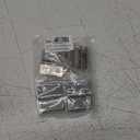 4PCS Glass Door Hinges Adjustable Double Glass Clamp Hinges Fits for 5-8mm, 180 Degree Glass Shower Door Hinges Replacement Part