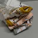 Langsprit Washable Female Dog Diapers (3 Pack) - Doggie Reusable Small Medium Large Dog Diapers for Doggy Puppy Female in Period - Highly Absorbent Dog Heat Panties (Medium, Rabbit, Owl, Lion)