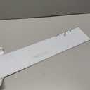 11NBBKGDDS Self-Adhesive Front Control Range Stainless Steel Backguard, 29.75" ×4.75" Stainless Steel Backsplash Guard for Most Brands of Stove, Silver