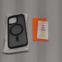 TORRAS Stronger Magnetic for iPhone 13 Pro Case, 12FT Military Grade Drop Tested, Compatible with MagSafe, Slim Protective Matte Silicone for iPhone 13 Pro Phone Case 6.1'', Translucent Black