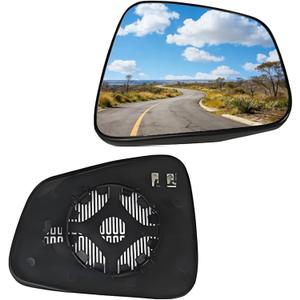 Passenger Side Mirror Replacement Glass for Buick Encore 2013-2016 Chevrolet Trax 2015-2020,Automotive Exterior Heated Right Side View Mirror Glass for Buick Encore & Chevrolet Trax(SKOUIO 01-S)