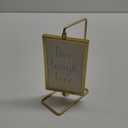 Rotatable Shape Vertical Photo Frame Golden Vintage Picture Frame Decorative Photo Frames Picture Display Frame (Rotatable) (Small)