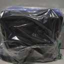 10 Pcs Large Insulated Grocery Bags, Insulated Shopping Bags For Groceries, Reusable Cooler Tote Bag with Zippered Top for Hot Cold Food Carrier,Travel(13 x 12 x 7 inches,Black and Blue)