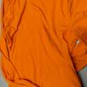 Cavva Thermal Shirts for Women Long Sleeve Lightweight Tops Base Layer Soft Fleece Crew Neck Underwear Cold Weather (Small, Orange)