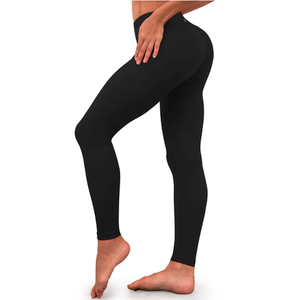 BUBBLELIME 75N/25S Mid Waist Yoga Pants, Size XL