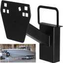 Stake Pocket Spare Tire Carrier, Spare Tire Mount for Trailer, Heavy Duty Steel Spare Tire Bracket, Fit Most 4 & 5 & 6 & 8 Lugs Wheels
