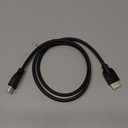 HDMI Cable, 3ft, 4K@60Hz, High-Speed 4K HDMI 2.0 Cord (18Gbps), 2160p, 48 bit, Compatible with TV/PS5/Xbox/Roku, Black (3 ft)