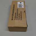 4 Pack Christmas Battery Operated LED Window Candles with Timer, Christmas Window Candles Lights with 3V Ultra-Bright LED Bulbs for Halloween Decorations Indoor Windows Mantels Table , 4 Suction Cups