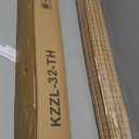 SEEYE Cordless Bamboo Roman Shades, Blackout Natural Bamboo Blinds for Indoor Windows, Roll Up Blind Privacy Shade for Home, Office, Door, UV Resistant & Easy to Install, 32" W x 64" H, Carbonized