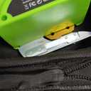 4V 2000mAh Cordless Cardboard Cutter, Electric Box Cutter for Cardboard with 2 Titanium Blades,LED & Safety Lock,Max Cutting1/4",Rotary Cutter for Fabric,Gifts for Men&Women - Neon Green