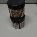 2 x Mushroom Coffee - Lions Mane Mushroom Powder Instant Coffee with Lion's Mane, Reishi, Chaga, Cordyceps, and Turkey Tail - Mushroom Coffee Alternative for Energy, Mental Clarity & Focus, Brain Booster