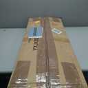 usikey 4 Tier Shoe Rack with 3 Drawers & 3 Oxford Fabric Shelves, Holds 15-18 Pairs, Metal Shoe Storage with Wood Top, Shoe Organizer for Entryway, Closet, Apartment, Rustic Brown UNYXJX022F