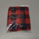 QBLEEV Medium Dog Sweaters for Girls & Puppies - Plaid & Turtleneck Designs, Warm Winter & Fall Dog Sweaters for Dogs & Females (Red)