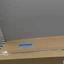 Versatile 7 Tier Wall Shelf Unit,White Lack Wall Shelf,Display Floating Shelf with LED Remote Control Light