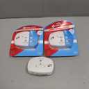 First Alert CO606, Plug-In Carbon Monoxide (CO) Detector, Hardwired Alarm with Battery Backup, 3-Pack