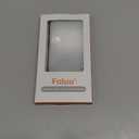 Foluu for Samsung Galaxy Z Flip 5 5G Case, Leather Case, PU Leather + Hard PC Shell Ultra Thin Slim Durable Protective Phone Case Cover for Samsung Galaxy Z Flip5 5G 2023 (Black)