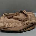 TOPDesign Puffer Tote Bag for Women, Lightweight Puffy Handbag with Compartments, Quilted Shoulder Bag for Work, Travel, Gym