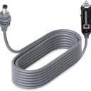 Starlink Mini Cable with DC Power Cigarette Lighter, 10FT Waterproof Starlink Mini Cable 12V-24V DC Car Power Cable, 18AWG Starlink Mini Supply for Trucks Buses for Starlink Mini Accessories - Gray