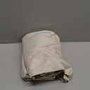 100% Blackout Shield Linen Blackout Curtains for Bedroom 84 Inches Long, Back Tab/Rod Pocket Living Room Drapes, Thermal Insulated Blackout Curtains 2 Panels Set, 50" W x 84" L, Cream