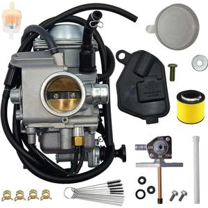 Carburetor Fit for Honda Rancher 350 TRX350TM TRX350FM Rancher ES TRX350TE TRX350FE 2x4 4x4 2000-2006 With Air Filter 16100-HN5-M41 16100-HN5-305