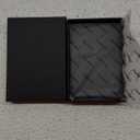 nuoku Magsafe Wallet with AirTag Holder, Leather Magnetic Phone Wallet with Card Holder for iPhone 17/16/15/14 /13/12 Pro/Max Series (Not 13 Mini/12 Mini) (S-Black)