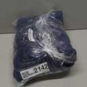 PJGGZ Men's Bathrobes with Hood, Soft Long Towel Robe for Men - Super Absorbent Quick Dry yet Warm (Navy Blue)