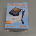 12V Car Heater,200W Portable Car Heater for Vehicle Car Windshield Heater Defrost Defogger Car Heater That Plugs Into Cigarette Lighter (Orange Black)