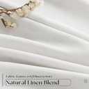 Extra Wide 60 Inch Width Blackout Curtains 96 Inches Long for Living Room Bedroom Room Darkening Linen Pinch Pleated Office Thermal Insulated Ceiling Track Window Sliding Door Drapes 60x96 1 Panel