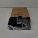 Storage Shelves - 5 Tier Shelf Organizer, Sturdy Metal Garage Shelving with Adjustable Leveling Feet, Space-Saving Shelves Organizer for Pantry, Laundry, Kitchen (18" x 12" x 57", Black)