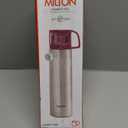 Milton for Hot Drinks 1000 ml (34 oz), 24 Hours Hot and Cold, Stainless Steel Water Bottle, Double Walled Vacuum Insulated Flask for Hot Coffee, Thermosteel, Leak Proof, Glassy, Purple