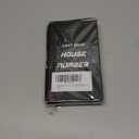 2 Pack 5.5 Inch House Numbers, Cast Iron Home Address Number, Featuring Solid/Heavy Duty & Sturdy, Uneven Bronze-colored,Number 6