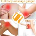 5 x 2pc Fascia Massage Tools, Portable Handheld Myofascial Release Massager for Cellulite Muscle Knots for Deep Tissue Massage Skin Tightening (Yellow)