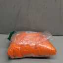 FLAdorepet Large Dog Pumpkin Costume, Halloween Thanksgiving Doggy Costume Outfits Party Dress, Winter Dog Jacket Hoodie Funny Clothes for Labrador Bulldog (Orange, 5XL)