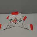 Haloumoning Family Christmas Pajamas Matching Sets Xmas PJs Sets Holiday Jammies Sleepwear Grey, Size: 5-6 Years